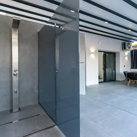 Sithoniars Luxury 2nd Floor Roofgarden With Unique Seaview נאוס מרמרס