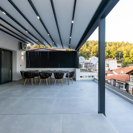Sithoniars Luxury 2nd Floor Roofgarden With Unique Seaview 네오스마르마라스