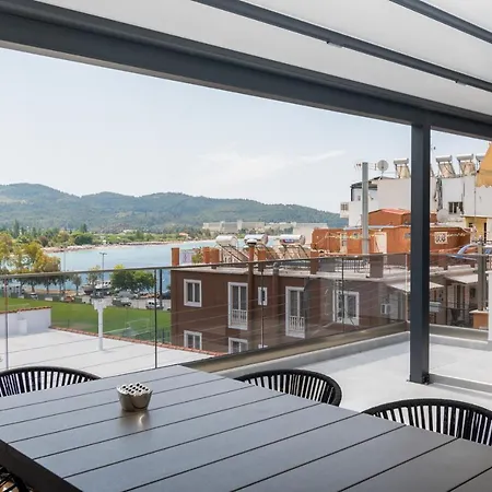 Sithoniars Luxury 2nd Floor Roofgarden With Unique Seaview